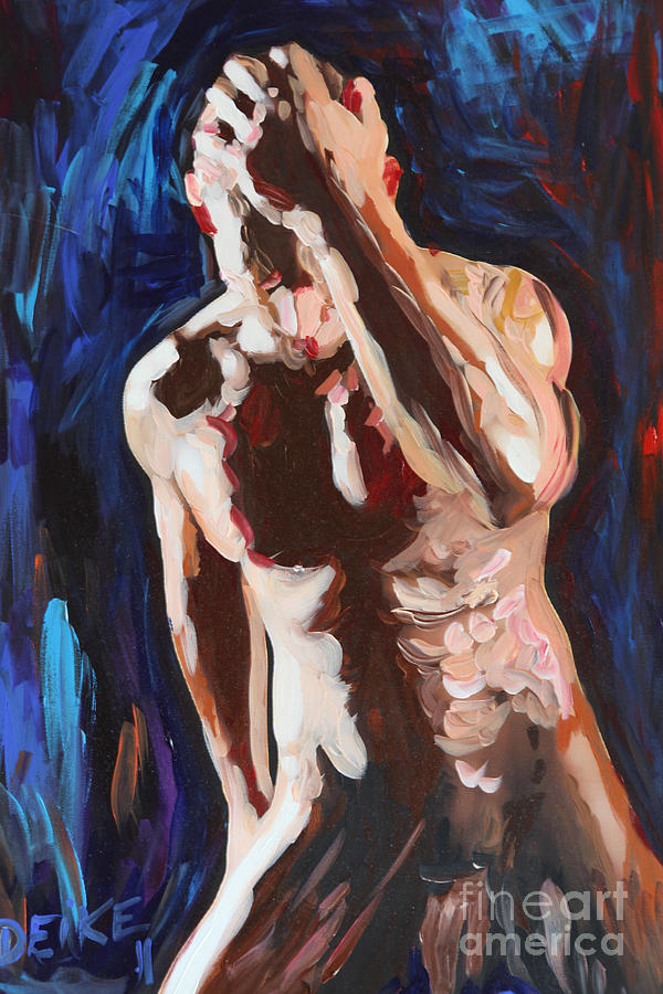 Nude Painting - Sixpack - 2527 by Lars  Deike