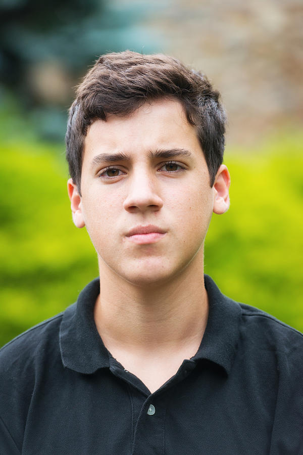 Sixteen years old teenage boy Photograph by Juanmonino