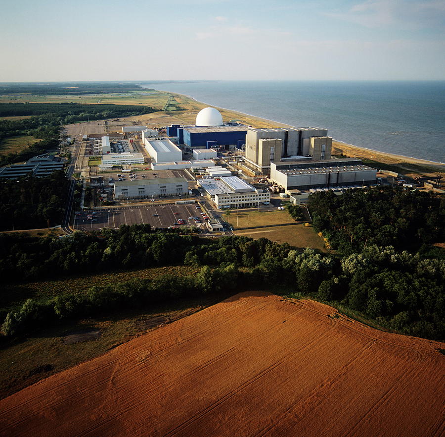 Sizewell A And B Nuclear Power Stations Photograph by Skyscan/science Photo Library
