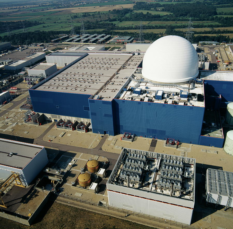 Sizewell B Nuclear Power Station Photograph by Skyscan/science Photo Library