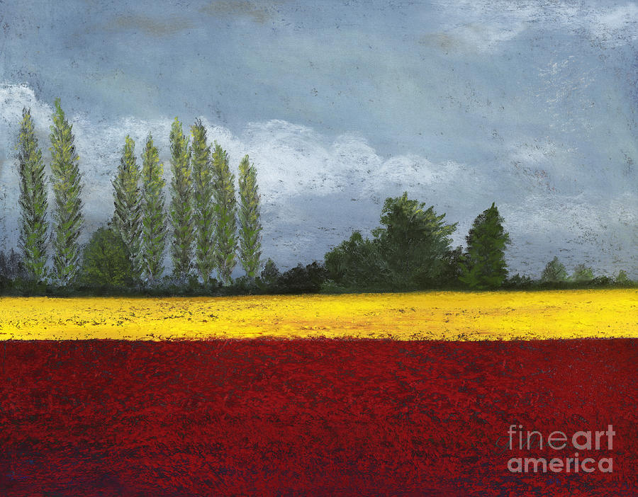 Skagit Colors  Painting by Ginny Neece