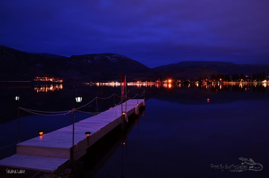 Skaha Lake 1-27-2014  Photograph by Guy Hoffman