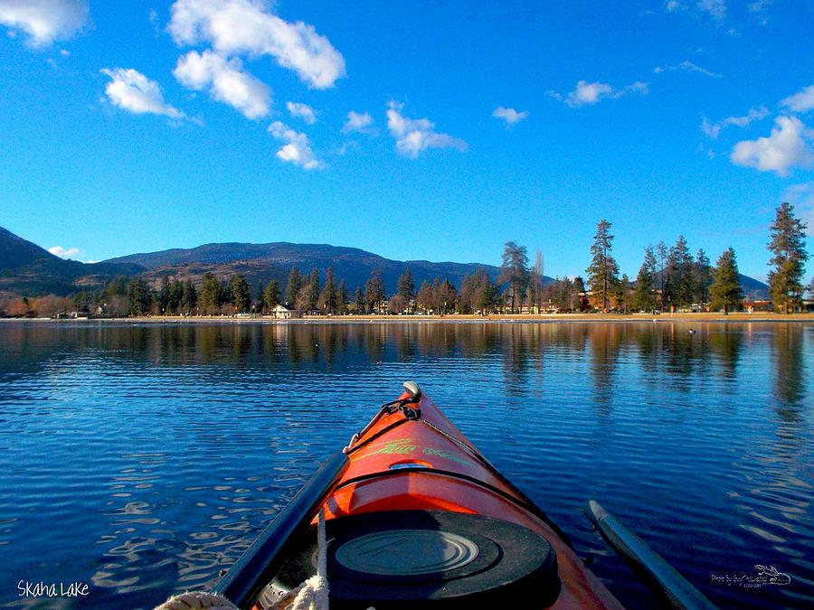 Skaha Lake Kayaking 001 2-20-2014 Photograph by Guy Hoffman