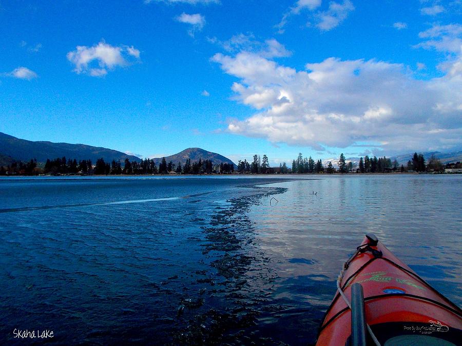 Skaha Lake Kayaking 002 2-20-2014 Photograph by Guy Hoffman