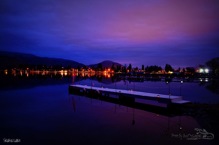 Skaha Lake1 1-27-2014  Photograph by Guy Hoffman