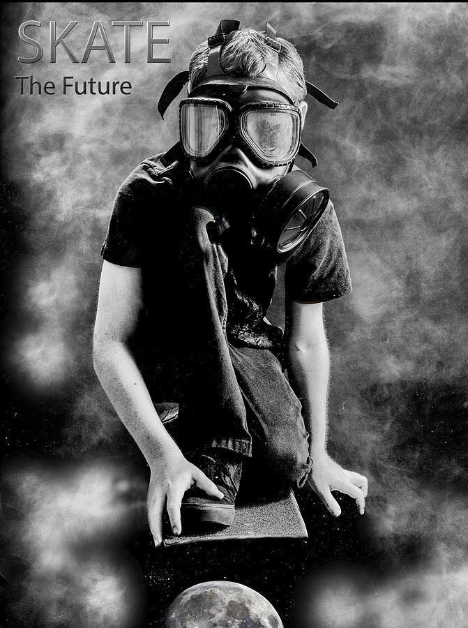 Skate The Future Photograph by Kevin Cable