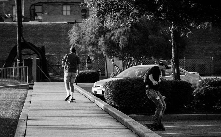 Skaters Photograph by Ester McGuire