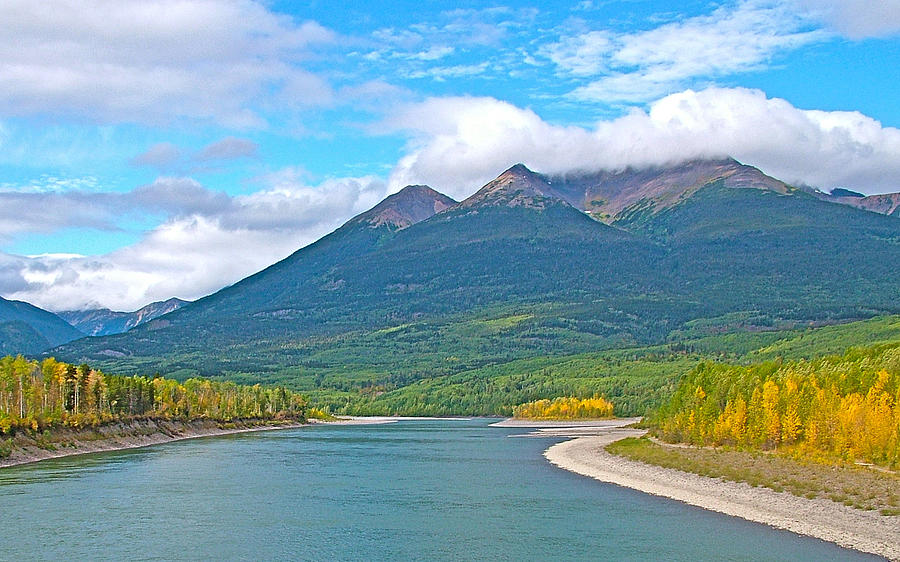 Skeena River From The Yellowhead Highway-british Columbia Photograph By ...