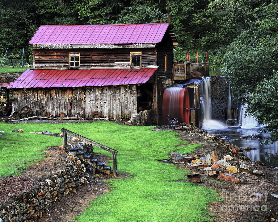 Skeenah Creek Mill Photograph by Barbara Bowen