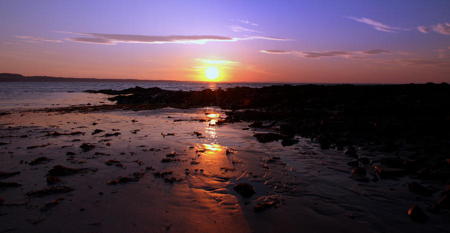 Sunset Photograph - Skerries Beech by John Hurley Sunset Photograph - Skerries Beech by John Hurley