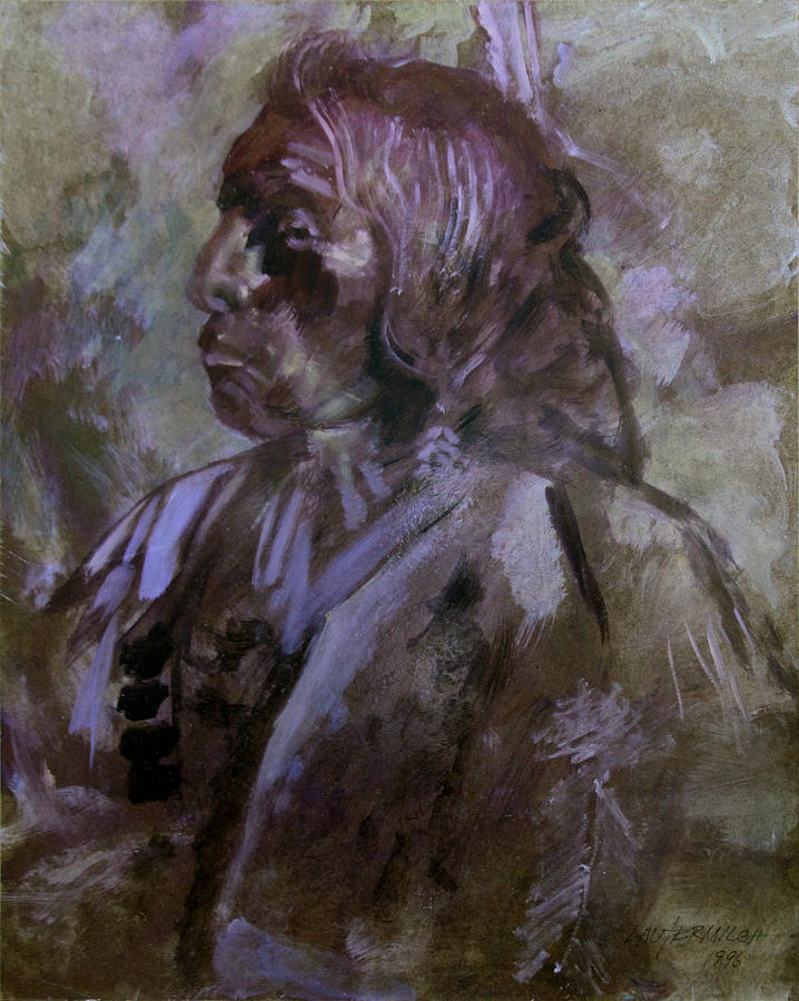 Sketch of Indian Painting by John Lautermilch