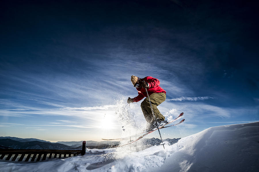 Skier Photograph by Vernonwiley