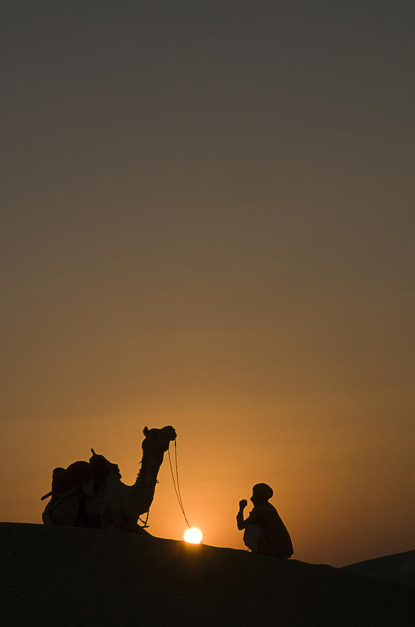 SKN 1493 Sunset Rest Photograph by Sunil Kapadia