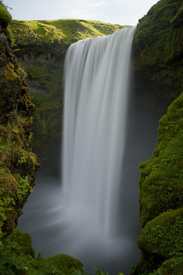 Skogafoss Waterfall Photograph by Brian Kamprath
