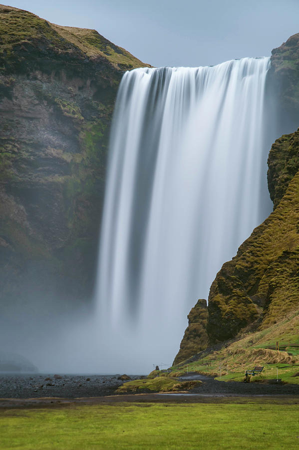 Skogafoss Waterfall, Iceland Photograph by Brandon Huttenlocher - Fine ...