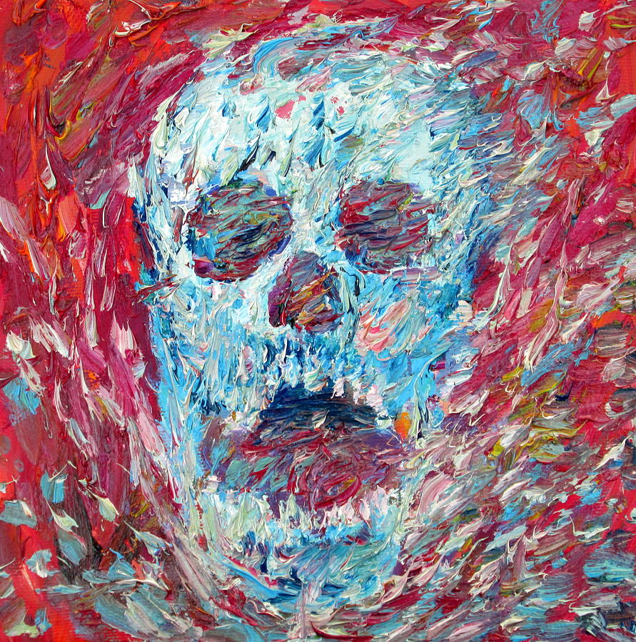 Skull And Scream 2012 Painting by Fabrizio Cassetta
