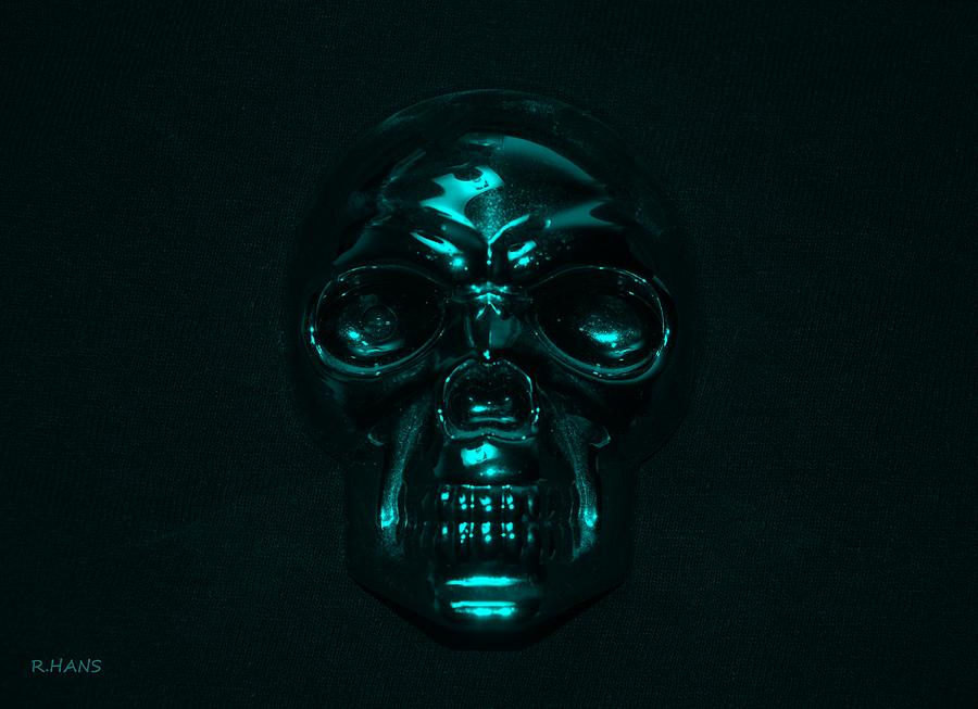 SKULL in TURQUOIS Photograph by Rob Hans