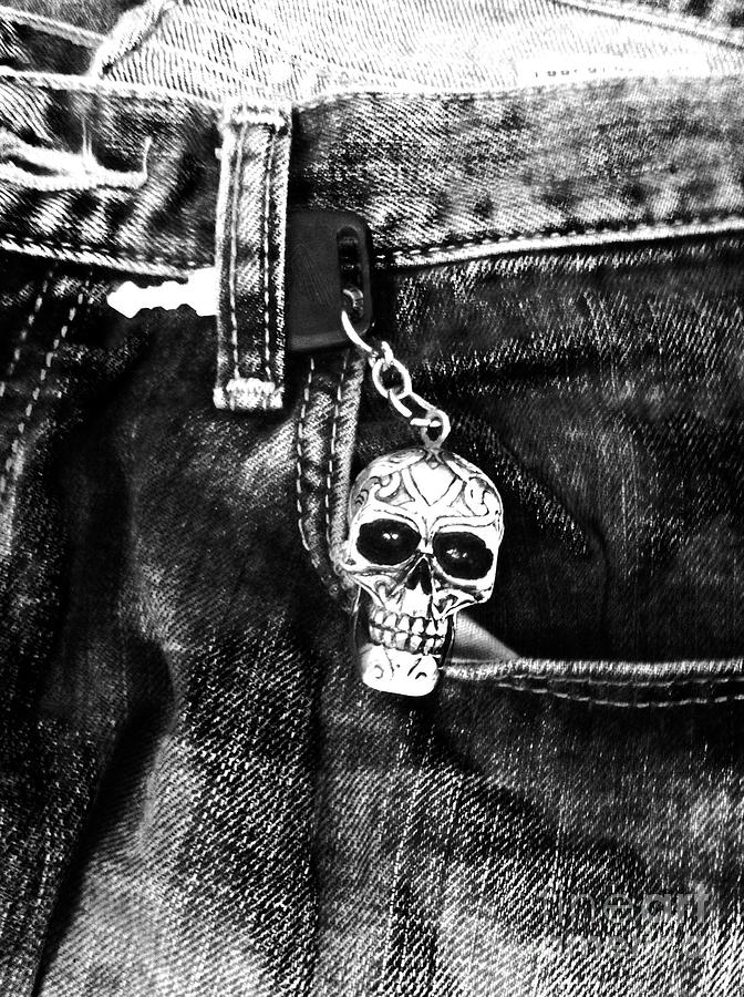 Skull jeans Photograph by WaLdEmAr BoRrErO