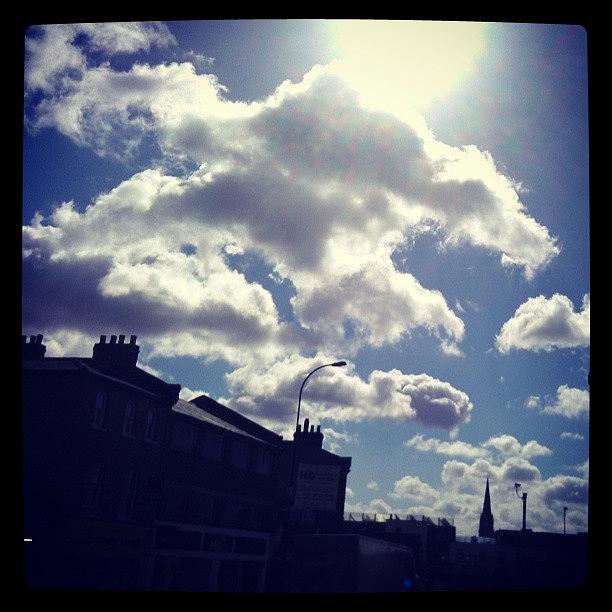 London Photograph - #sky #blue #clouds #foresthill #london by Skye Park