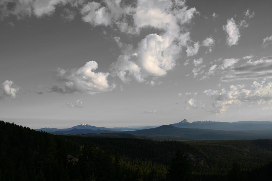 Sky Diamond Mountains Photograph by Dylan Punke
