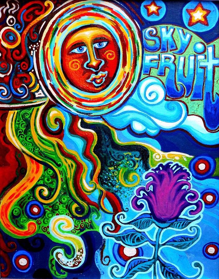 Sky Fruit Painting by Genevieve Esson
