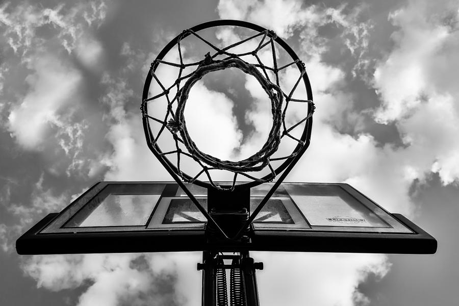 Sky Hoop Basketball Time Photograph by Alissa Beth Photography