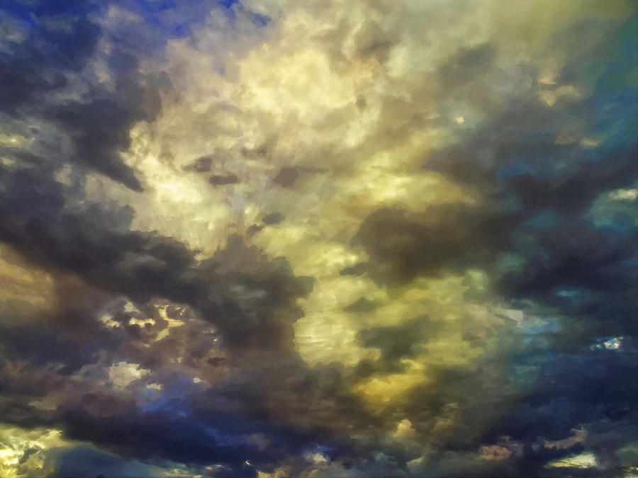 Abstract Photograph - Sky Moods - Abstract by Glenn McCarthy Art and Photography