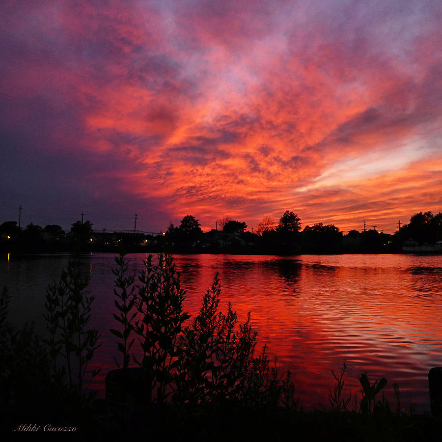 Sky on Fire 2 Photograph by Mikki Cucuzzo