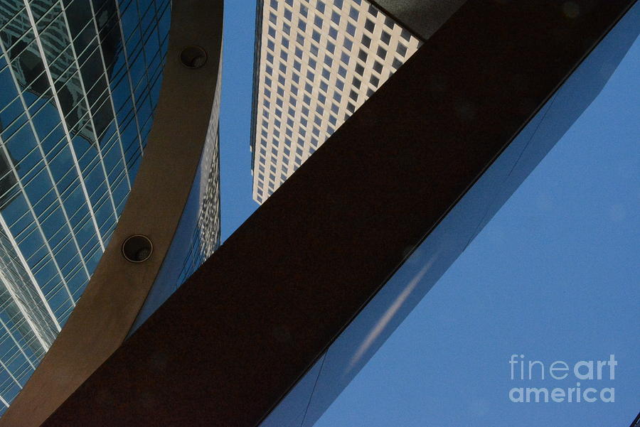 Abstract Photograph - Skyscrapers 792H by Thomas Carroll