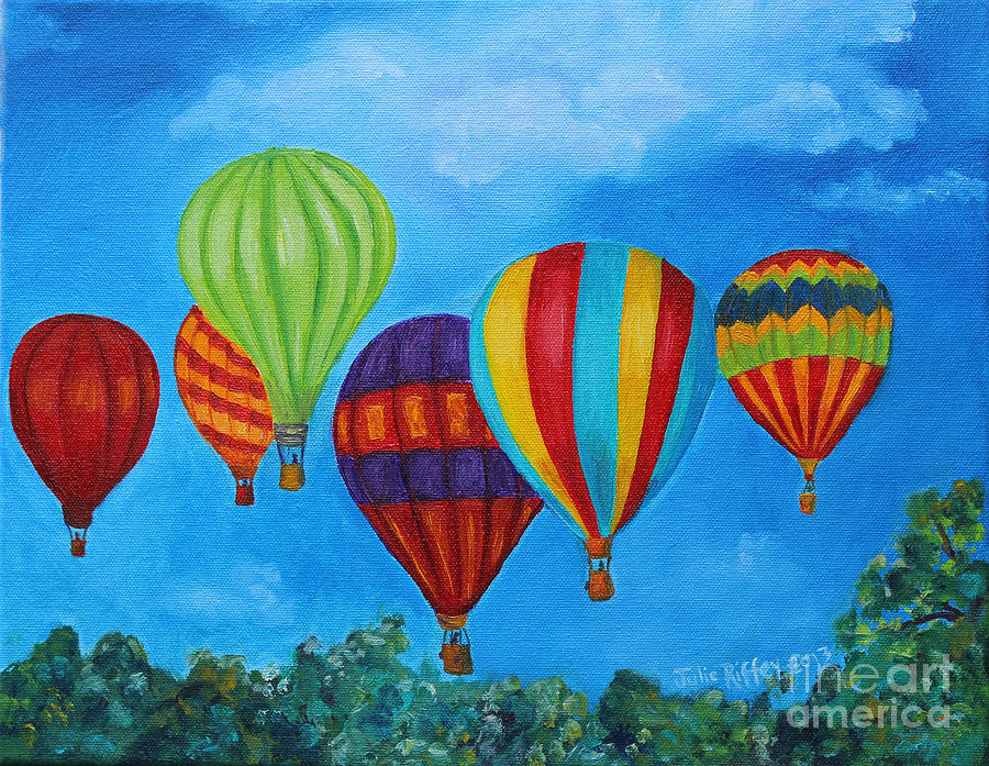 Sky Skittles Painting by Julie Brugh Riffey