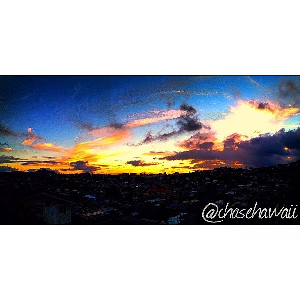 Summer Photograph - #sky #summer #sunset #hawaii #hawaiisig by Chase Yamada