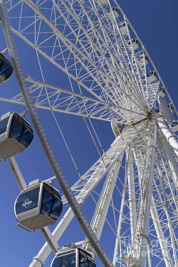 Sky Wheel at Myrtle Beach Photograph by MM Anderson
