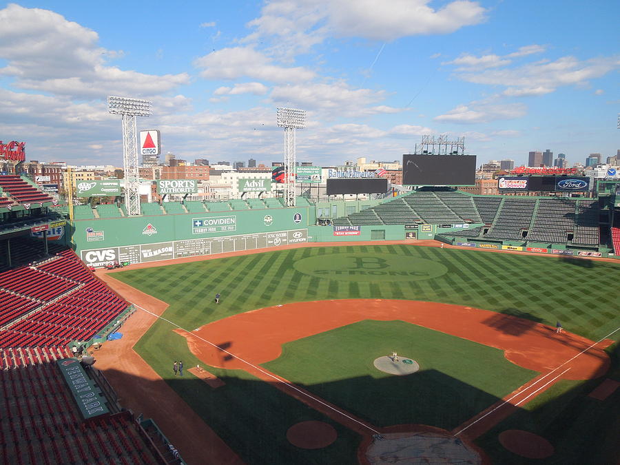 SkyBox View of Fenway Park Photograph by Caroline Stella