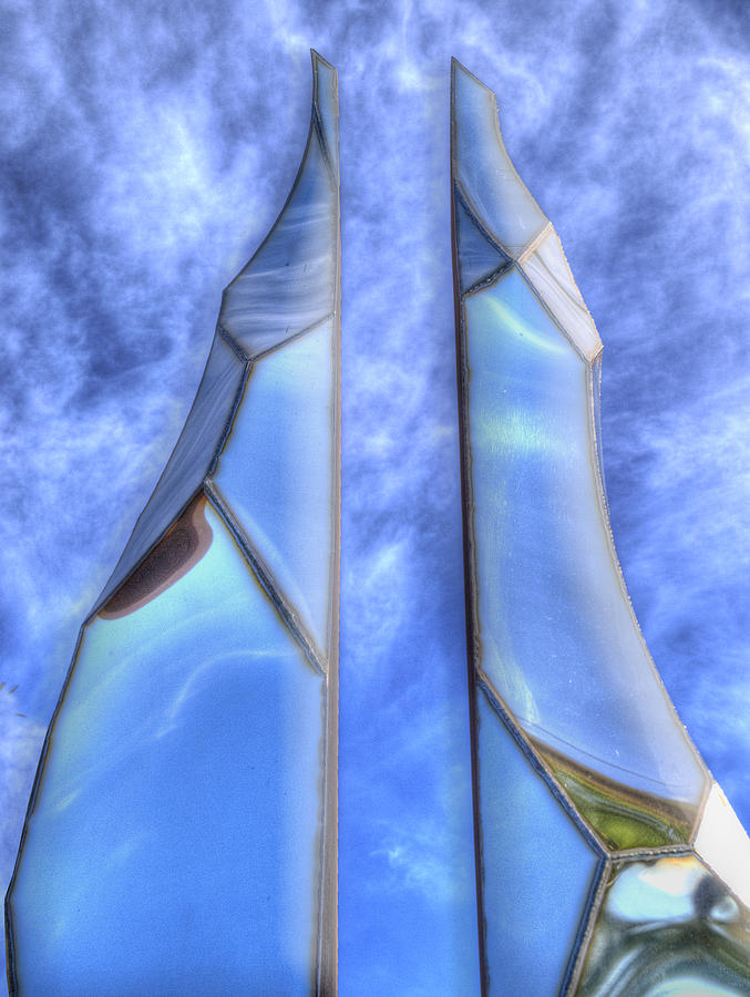 Mirror Photograph - Skycicle by Paul Wear