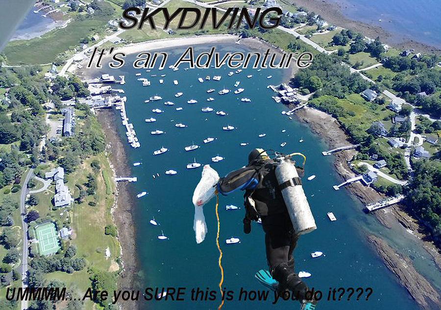 Skydiving 2 Photograph