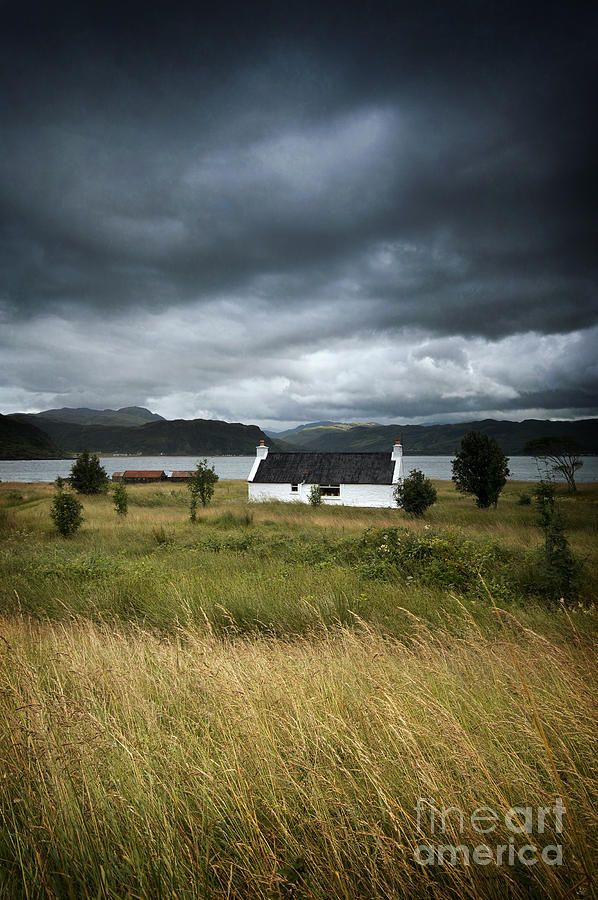 Skye Cottage Photograph by David Lichtneker