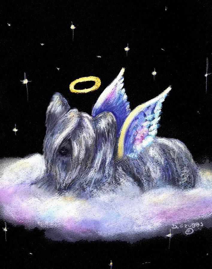 Skye Terrier Pastel by Darlene Grubbs - Fine Art America