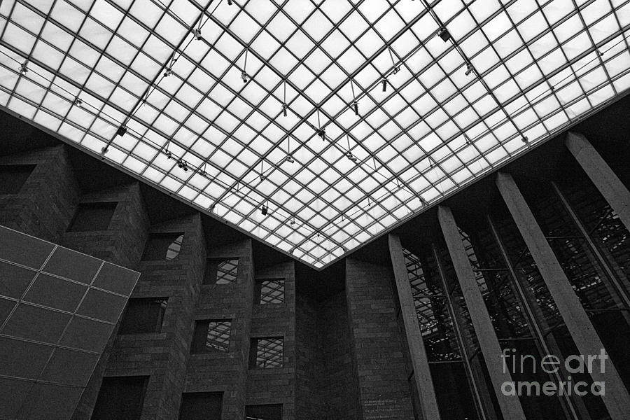 Skylight Ceiling at the National Gallery of Victoria Photograph by Beverly Claire Kaiya