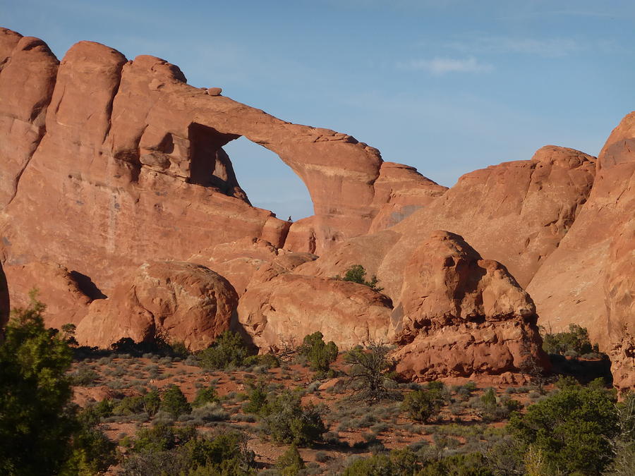 Arches National Park Photograph - Skyline Arch by Susan Rolle