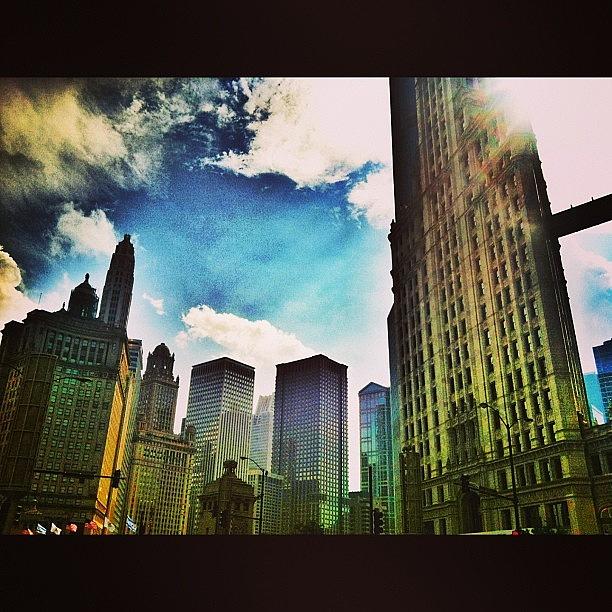 Chicago Photograph - #skyline #architecture by Jennifer Gaida