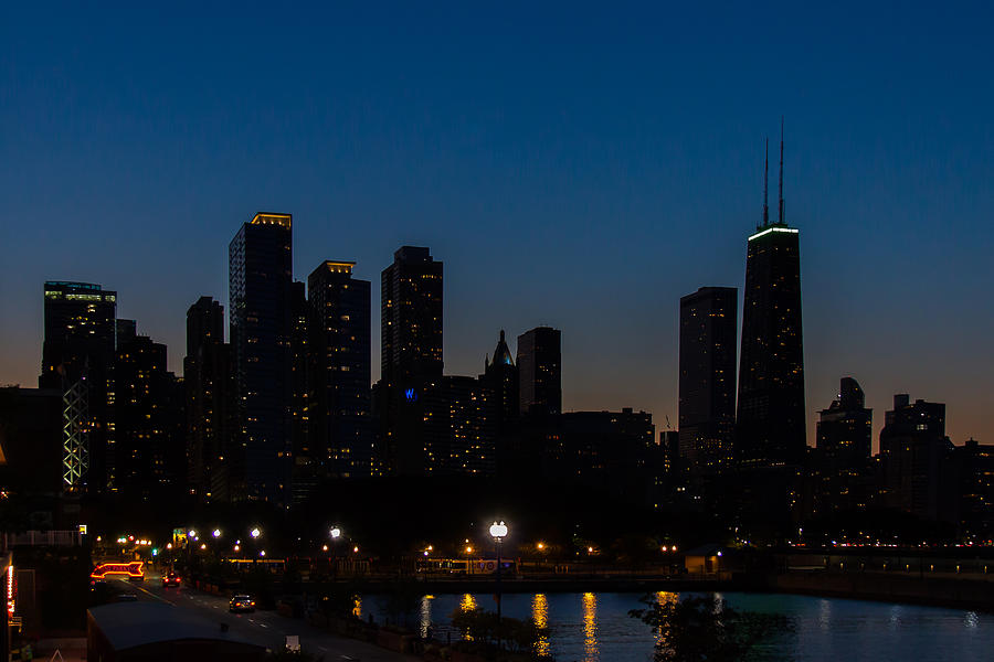 Chicago Photograph - Skyline chicago by Chris McCown