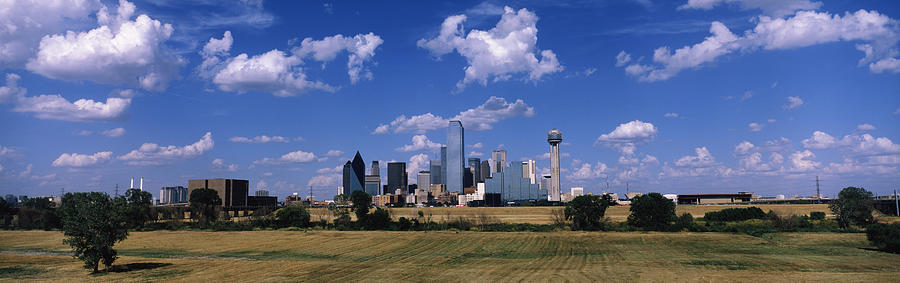Skyline Dallas Tx Usa Photograph by Panoramic Images
