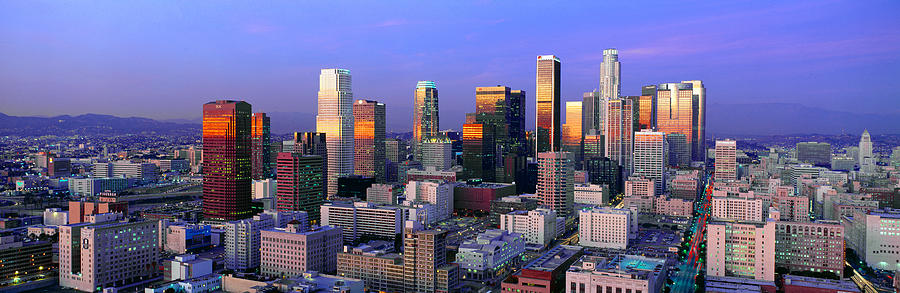 Skyline, Los Angeles, California Photograph by Panoramic Images