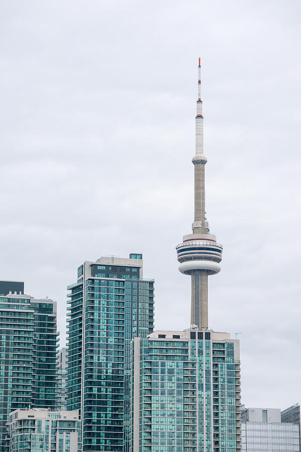 skyline of downtown Toronto Ontario  Photograph by Marek Poplawski