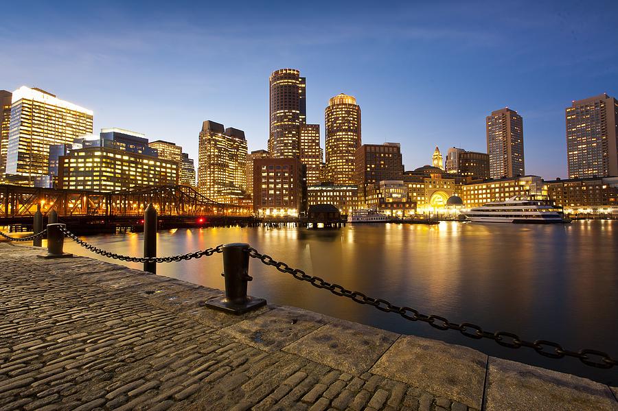 Boston Photograph - Skyline by Robert Davis Boston Photograph - Skyline by Robert Davis