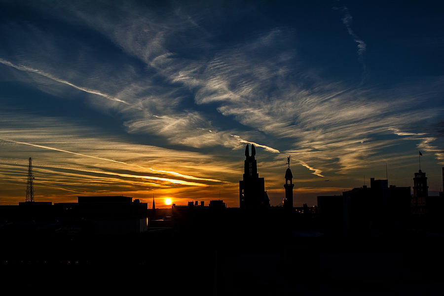 Skyline Sunset Photograph by Tim Buisman