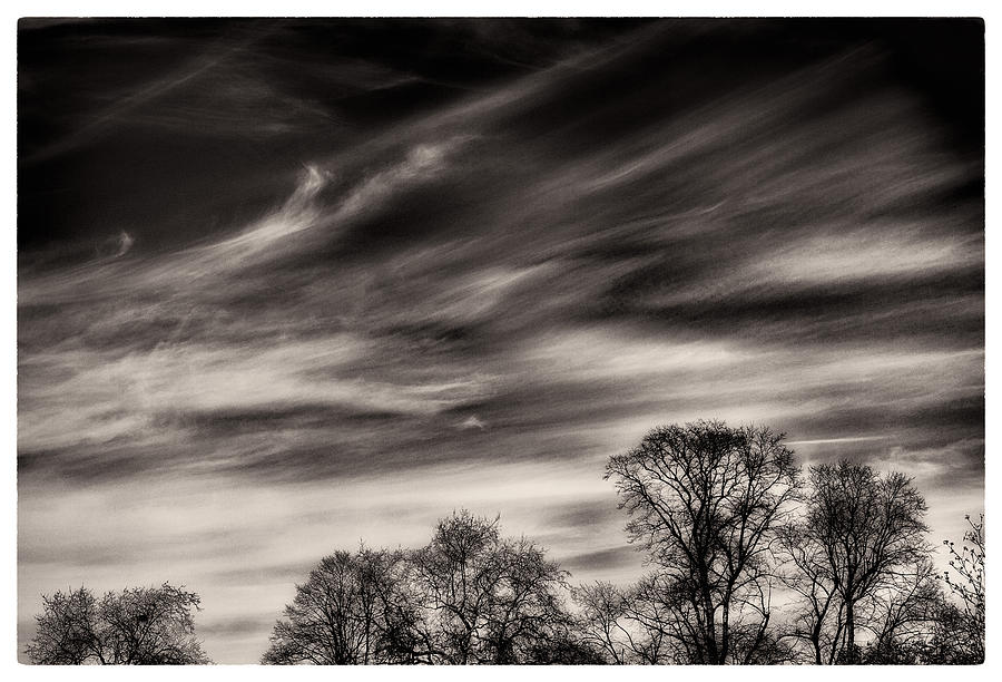 SkyScape Wisps Photograph by Lenny Carter