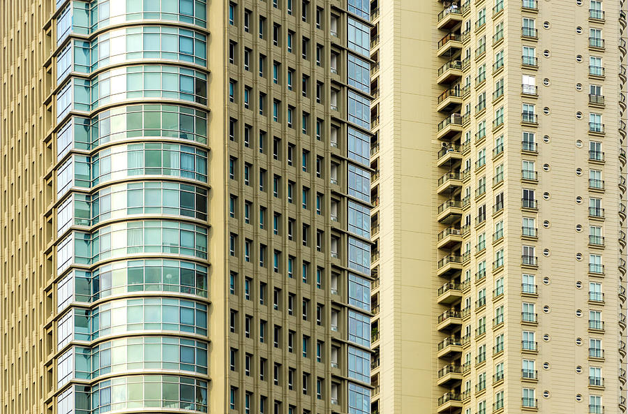 Architecture Photograph - Skyscraper Closeup by Jess Kraft
