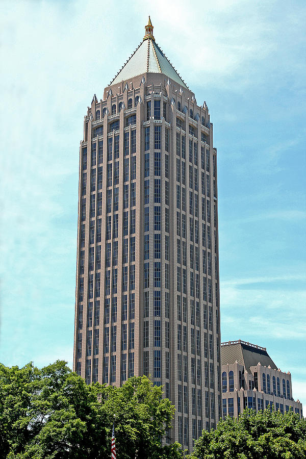 Atlanta, Georgia -  Skyscraper Photograph by Richard Krebs