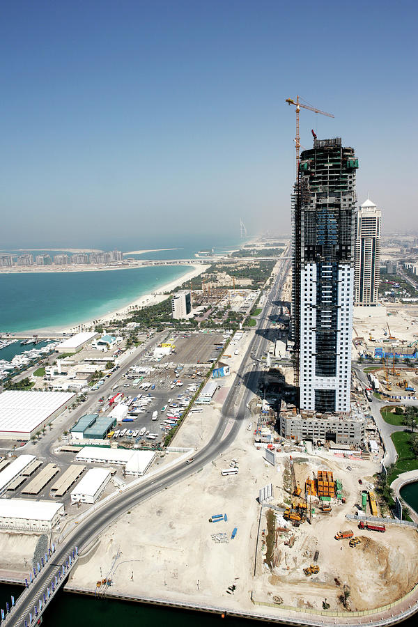Skyscraper Under Construction Photograph by Science Photo Library Skyscraper Under Construction Photograph by Science Photo Library